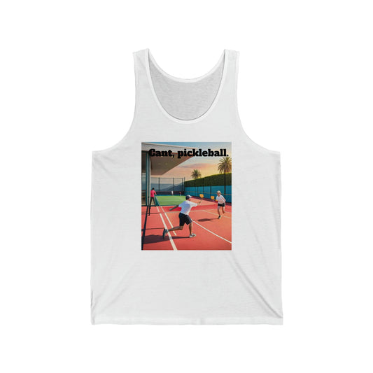 Pickleball Unisex Jersey Tank